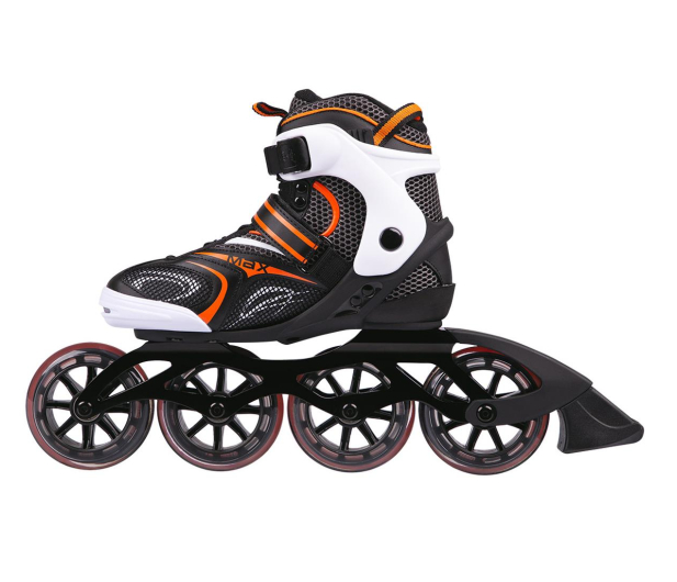 Nils Extreme Łyżworolki Czarno-Pomarańczowe rozmiar 40 - 1107692 - zdjęcie 2